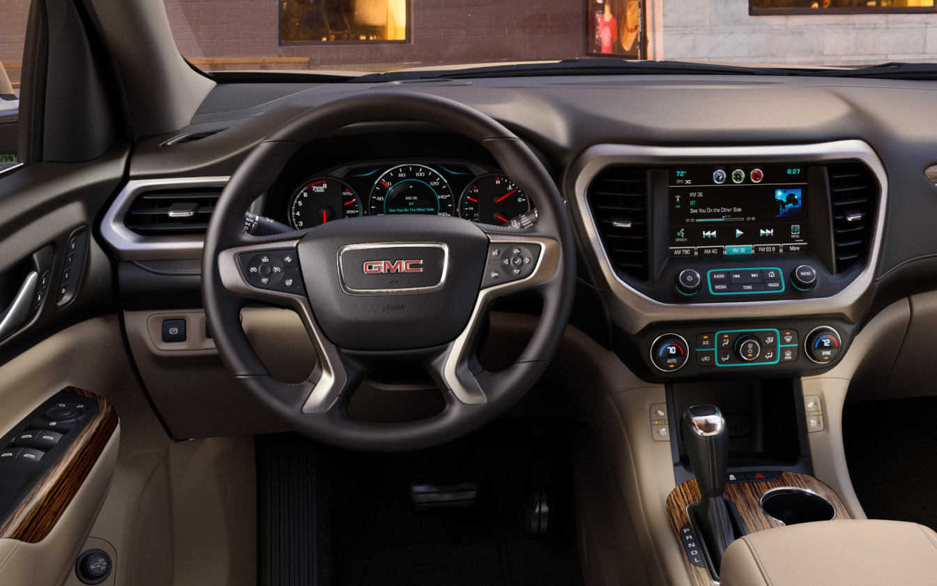 Comparison GMC Acadia SLE2 2019 vs GMC Yukon SLE 2019 SUV Drive